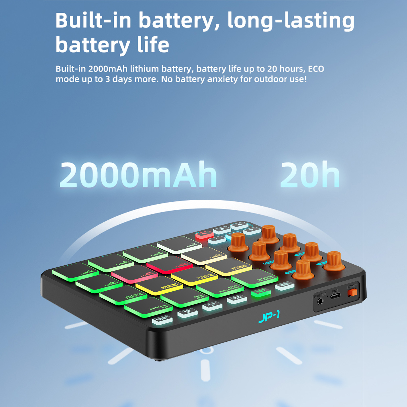 MIDI-Controller, kabelloses MI – Midi Controller Pad Bewertung und Preis