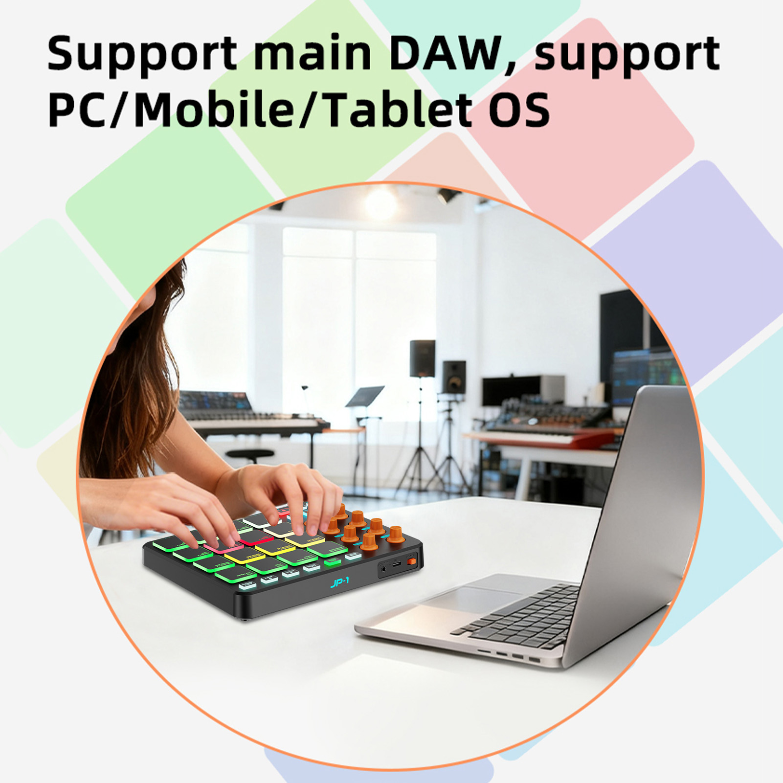 MIDI-Controller, kabelloses MI – Midi Controller Pad Bewertung und Preis